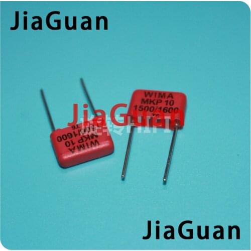 10PCS RED WIMA MKP10 1500PF 1600V p10mm original new MKP-10 152/1600V audio 1.5nf film 152 PCM10 hot sale 1500pf/1600v 0.0015UF