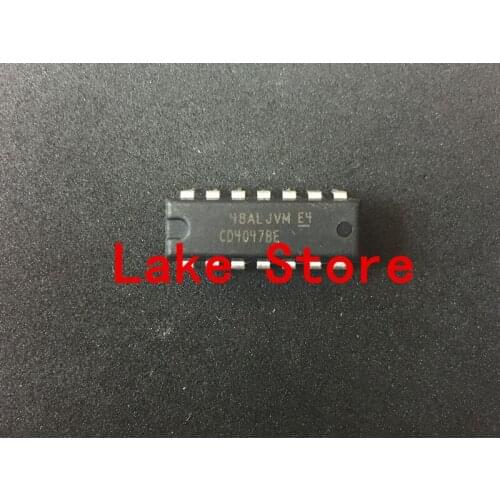 10 unids/lote CD4047BE CD4047 4047BE DIP-14 TC4047BP HCF4047BE