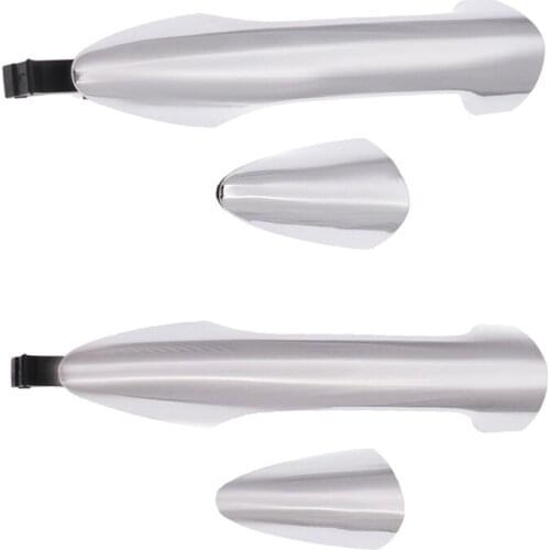 For Auto Parts Replacement Electroplated Door Handles At Front, Back, Left And Right Commonly Used For Kia Rio K2