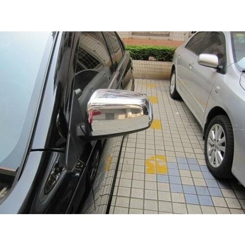 ABS Chrome Rearview mirror cover Trim/Rearview mirror Decoration for 2010-2018 Mitsubishi Lancer/Lancer X/Lancer Evo Car styling