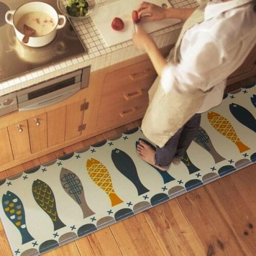 Mat Alfombras Hall Bathroom KitchenHome Rug Absorbent Non-slip Coral Velvet Mats Carpet Strips tapete 3 Sizes DD-1 30