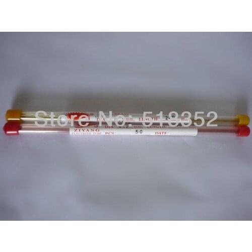 0.2mmx200mm Single Hole Ziyang Brass Electrode Tube for EDM Drilling Machines
