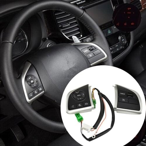 For Mitsubishi L200 Xpander Outlander ASX Mirage G4 Audio Android Player Switches Cruise Control Switch Steering Wheel Button