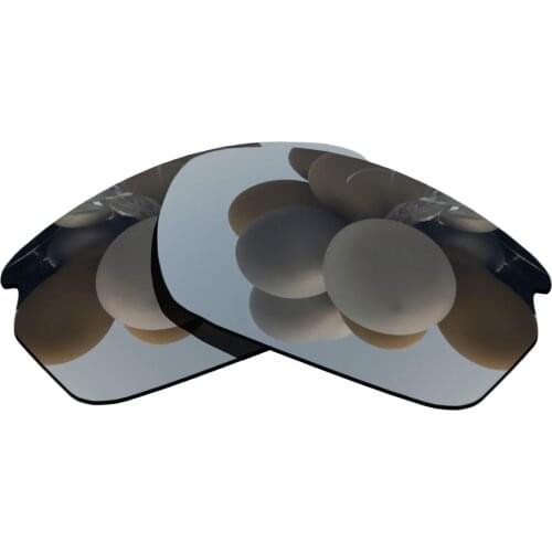 Polarized Sunglasses Replacement Lenses for- Carbon Shift Frame - Silver
