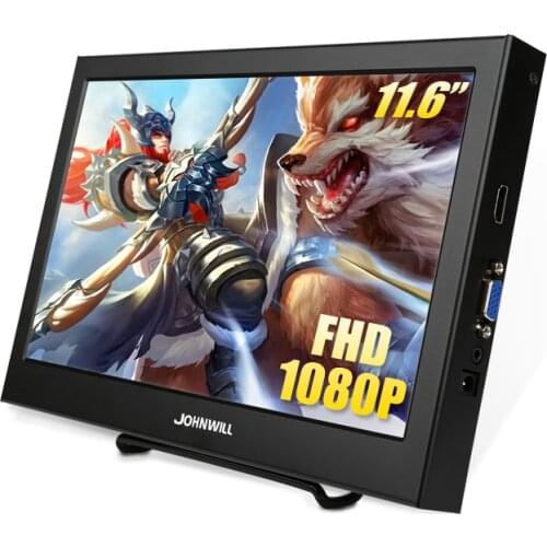 11.6 Inch 1920X1080 IPS LCD Portable Display for PS3/PS4/XBOx360 with VGA/HDMI Interface 10.1 Inch Computer Gaming Monitor PC