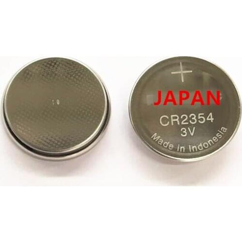 10PCS/LOT New Car remote key CR2354 3V Li-ion battery CR 2354 button battery instrument and meter batteries