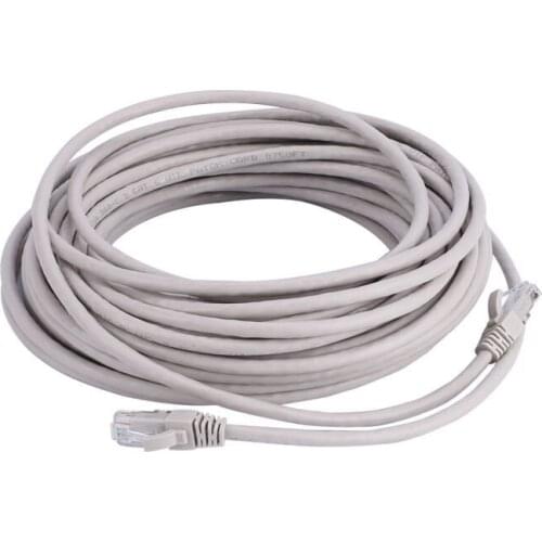 Network cable CAT6 Flat UTP Ethernet Network Cable RJ45 Patch LAN cable white color