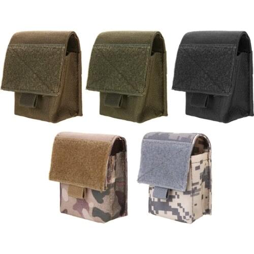 Tactical Molle Pouch Waist Belt Bag Phone Flashlight Sundries Case Outdoor Tool Storage Pouches 8 x 9 x 3.5cm