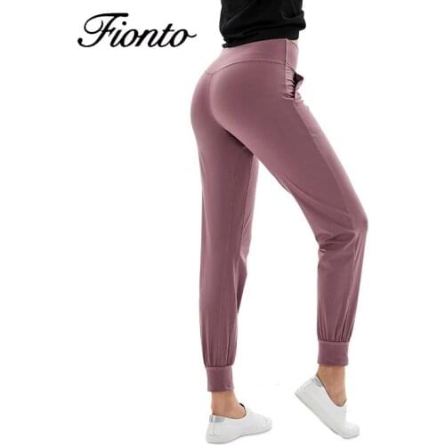 Womens Workout Jogger Running Sweatpants with Pocket Relaxed FitnessTapered Pants for Lounge 2021 Solid Color Sports Pants