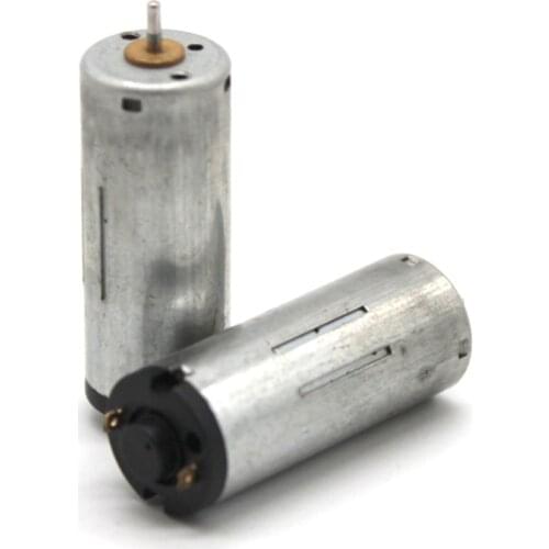 1PC M50 Mini Round DC Motor 1.5v-3v 8000-18000RPM High Speed Great Torsion Motors Diameter 10 MM Scientific Experiments DIY Toy