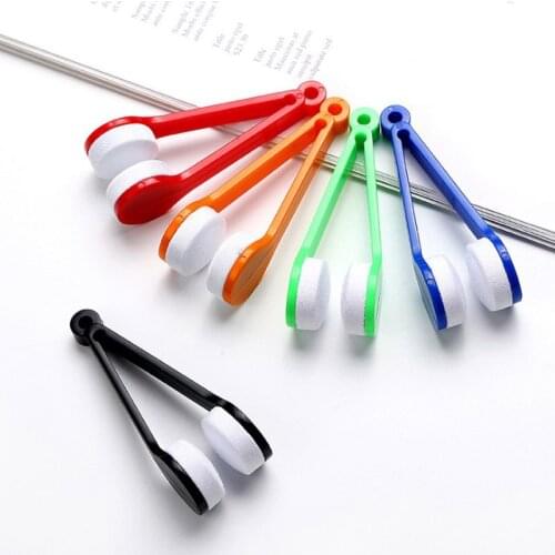 10pcs Mini Soft Eye Glasses Lens Cleaning Brush Cleaner Wipe Microfiber Spectacles Eyeglass Eyewear Cleaner Screen Rub