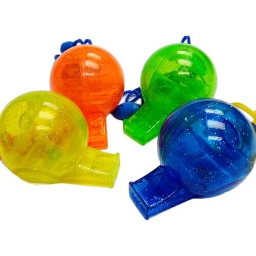 12x ball shape Whistle w necklace Vintage Charm For Fashion Favour Pinata Necklace SchoolBag keychain Party Favors Gift Birthday