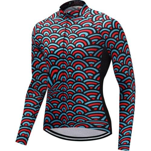 2018 Spring And Autumn Long Sleeve Bike Jersey Bycicle Cycling Clothing Mens Roupa De Ciclismo Outdoor Maillot FU05 XS-3XL