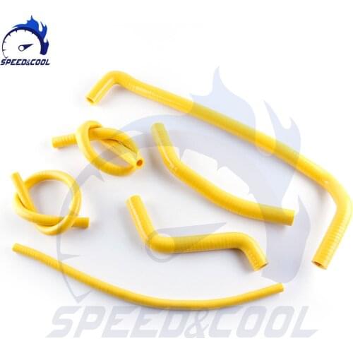 ATV All-Terrain Vehicle Silicone Radiator Coolant Pipe Tube Hose Kit For 08-15 ATV CAN AM DS 450 DS450 09 10 11 12 13 14