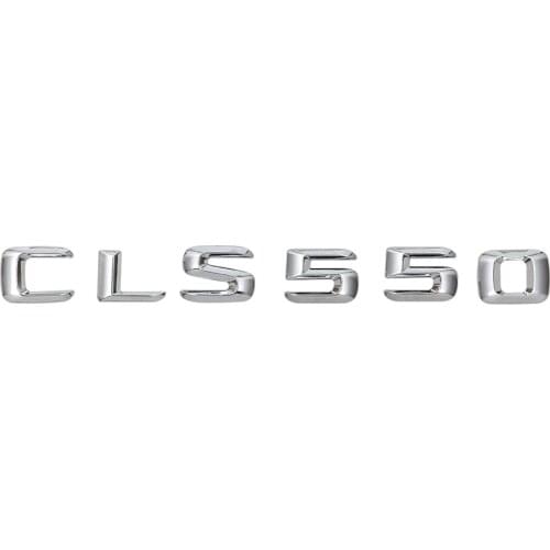 For W218 W219 CLS250 CLS350 CLS400 CLS500 CLS550 Car Trunk Lid Rear Emblem Letters Badge Decration