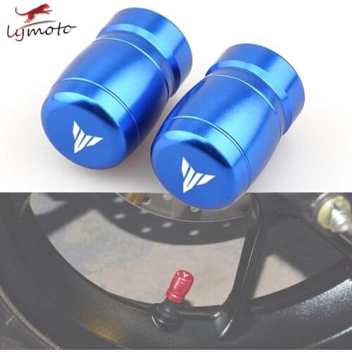 For YAMAHA MT01 MT03 MT07 MT09 MT10 MT25 2012-2021 Motorcycle CNC Accessories Wheel Tire Valve Stem Caps Airtight Covers