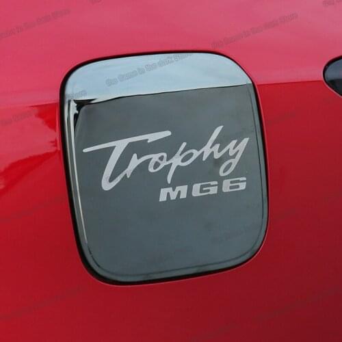 Lsrtw2017 Stainless Steel Car Fuel Tank Cap Cover Panel Trims for Mg Mg6 2020 2021 Mg 6 Accessories Auto Styling Lining