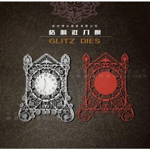 Metal vintage clock cutting dies Stencils for DIY Scrapbooking photo album Decorative Embossing DIY Paper Cards