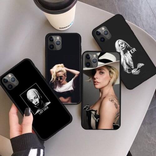 Lady Gaga famous singer fashion Phone Case for iPhone 11 12 mini pro XS MAX 8 7 6 6S Plus X 5S SE 2020 XR luxury shell funda