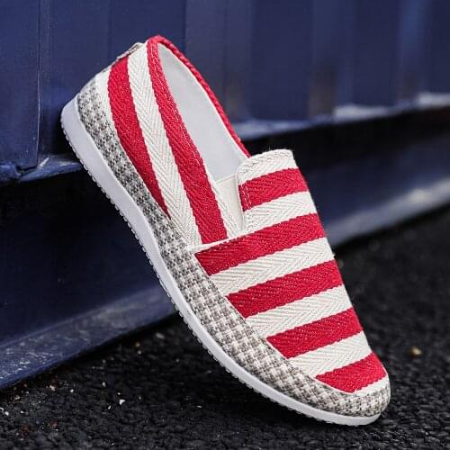 Mens Sneakers Striped Bordered Mesh Breathable Big Size Sneakers Men Summer High Quality Platform New Casual Light Soft Fashion