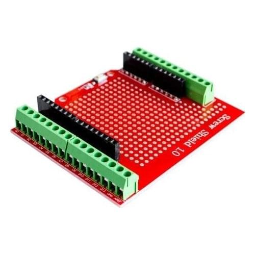 New Arruve 1pc Standard Proto Screw Shield Board ForArduino Compatible Board Hot Selling