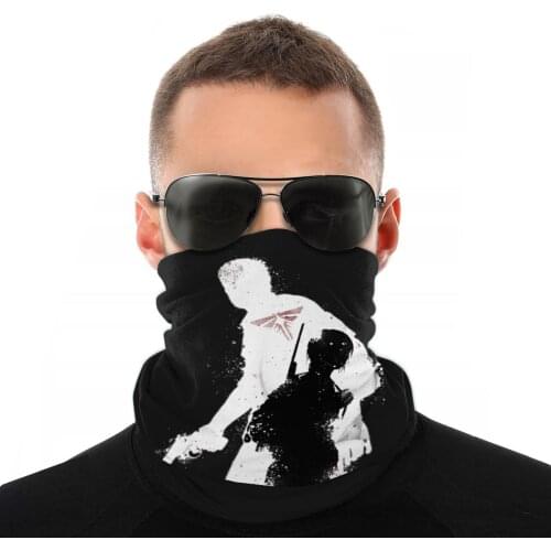 The Last Of Us Video Games Scarves Neck Face Mask Unisex Halloween Tube Scarf Neck Bandana Versatility Headwear Biking Camping