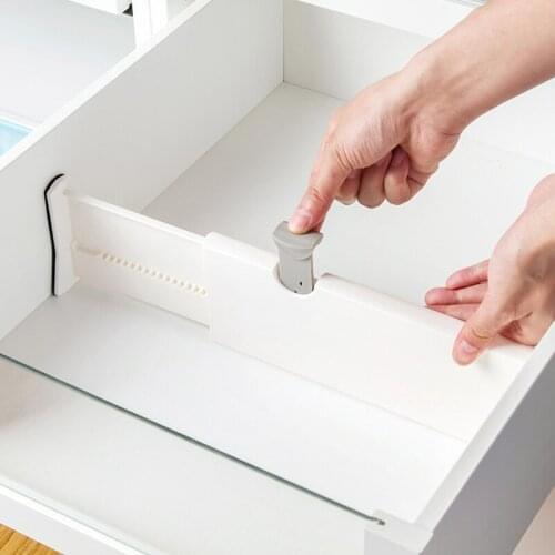 Drawer Telescopic Divider Wardrobe Layered Baffle Free Combination Cabinet Storage Organizer Drawer Storage Divider