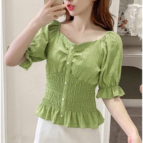 Блузки с коротким рукавом yeroJOJO China At AliExpress