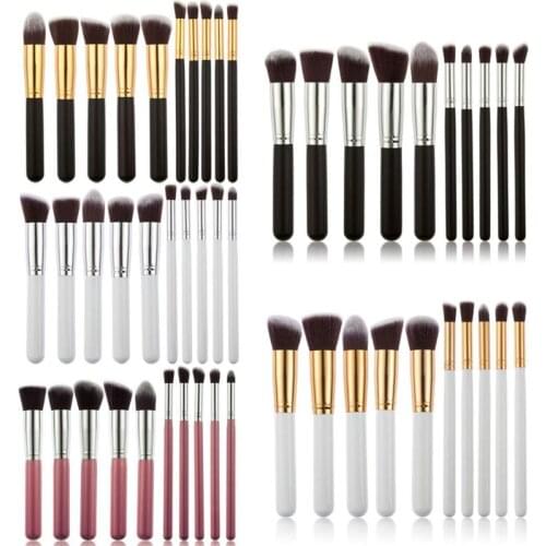 10pcs Professional Makeup Brush Set Cosmetic Brushes Foundation Eyeshadow