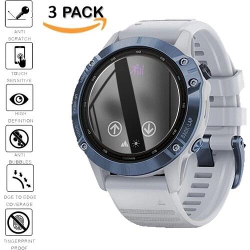 5Pcs 9H Premium Tempered Glass For Garmin Fenix 5 5s Plus 6S 6X 6 Pro solar Smartwatch Screen Protector Film Accessories