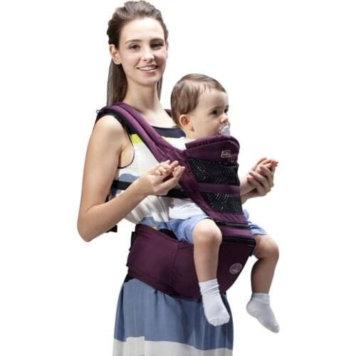 Ergonomic Baby Carrier Infant Kid Hip Seat Kangaroo Sling Front Facing Backpack for Travel Outdoor Activity Gear Wrap Bebes