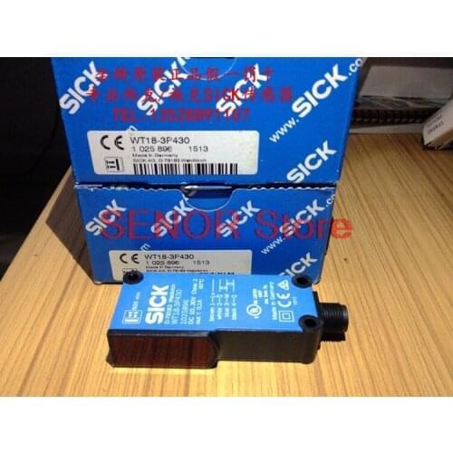 Spot sale brand new original diffuse reflection photoelectric sensor WT18-3P430
