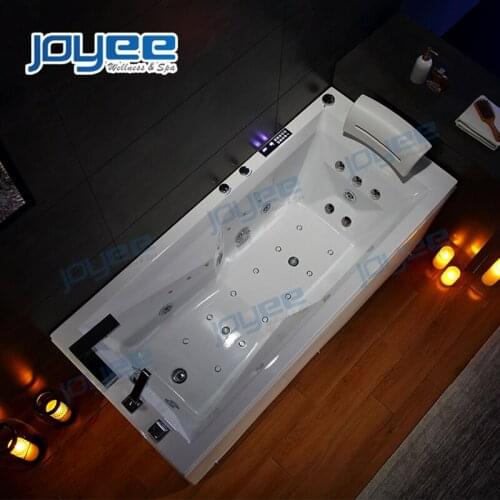 JOYEE Europe Hot Sale Indoor Freestanding Spa Hot Tub for One Person Acrylic Hydro Whirlpool Massage Bathtubs