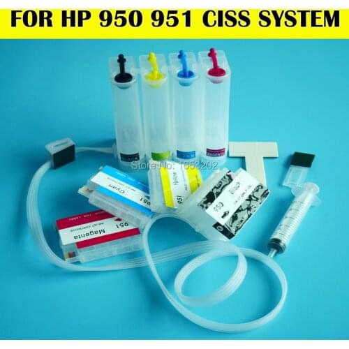 Best Continuous Ink Supply System For HP950 951 CISS For HP 8100 8600 8610 8620 Printers With ARC Chips HP950 HP951 Ciss
