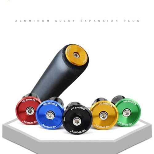 New Universal Bike Handlebar End Plug Slider Bicycle Handlebar Ends Handlebar Grips Cap Anti Vibration Slider Plug