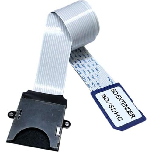 New SD to SD Card Extension Cable Card Read Adapter Flexible Extender Micro SD To SD/SDHC/SDXC Memory Card Extender Cord Linker
