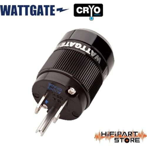 Original American WATTGATE 350i RH Rhodium-Plated Hifi Fever Power Cord Plug