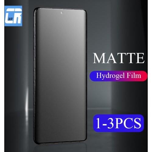 1-3PCS Matte Hydrogel Film for Samsung Galaxy S20 Plus S10e A11 A31 A41 A51 A71 A21s A32 M21 M31 A72 A52 S21 Screen Protector