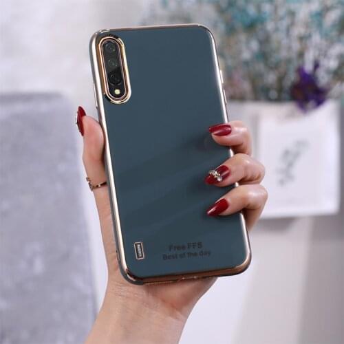 Plating Silicone case for Redmi 8 7A 8A xiaomi Redmi Note 9 Pro 9S 8 Pro 7 5 Funda xiaomi mi Note 10 Lite 9 A3 9 9T Soft Cover