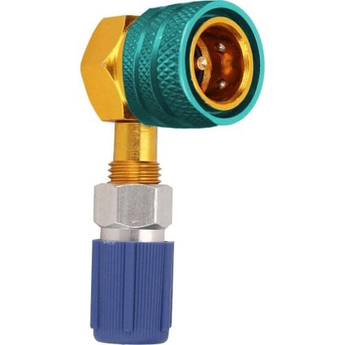 1Pcs Adjustable Car Freon R134A H/L Quick Coupler Adapters Air Conditioning Refrigerant A/C manifold gauge set QC-ML new