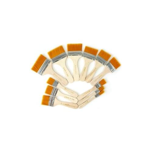 12 pieces/set New hot Bristle oil painting brush scrub brush size1 - size12 paint brush free shipping