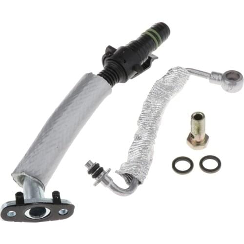 Turbine Turbo Oil Return Drain + Oil Feed Pipe Fit For 1.4 Buick Chevrolet Cruze Sonic 25198546 625829