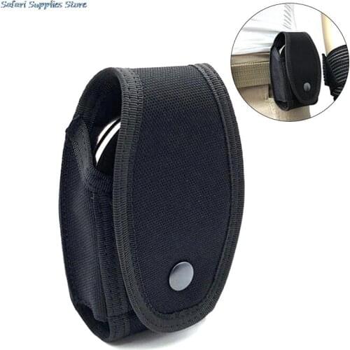 Outdoor Hunting Bag Tool Key Phone Holder Cuff Holder Simulation Handcuffs Bag Key Chain Ring Handcuff Case Pouch