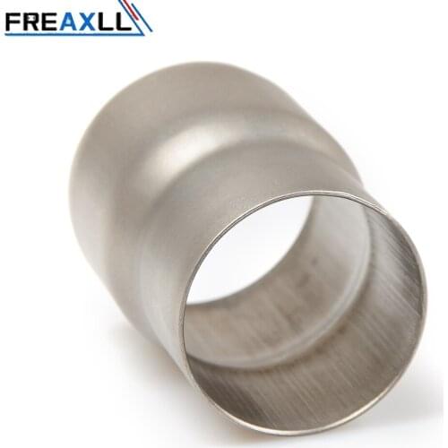 Universal 61mm-51mmMotorcycle Modified exhaust Muffler pipe Adapter Reducer Connector Pipe Tube For BMW F800GS F800 GS F 800 GS