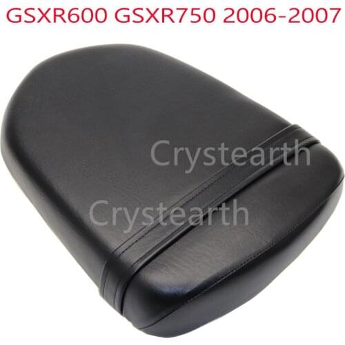 Motorcycle Passenger Rear Seat Pillion Cushion Seat Pad For Suzuki GSXR GSX-R 600 750 2006 2007 GSXR600 GSXR750 06 07 K6 K7