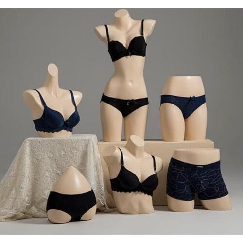 89cm Conjoined chest model sexy female mannequin body dummy underwear cloth shop model props bust bra doll display rack 1pc D240