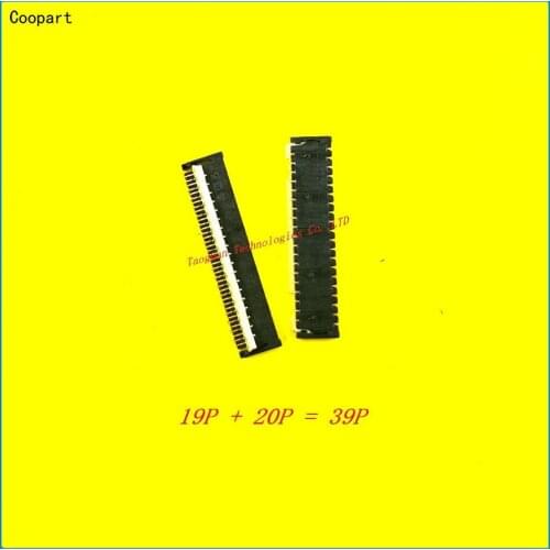 2pcs/lot Coopart New Sim flex FPC Connector Port Plug on Mainboard for ASUS Zenfone 5 top quality