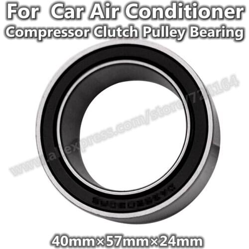 40*57*24mm Air Conditioner A/C Compressor Clutch Pulley Bearing 40BD5724 40BG05S1G-2DS 40BG05S2G-2 40BD219V DF0882LB ACB40570024