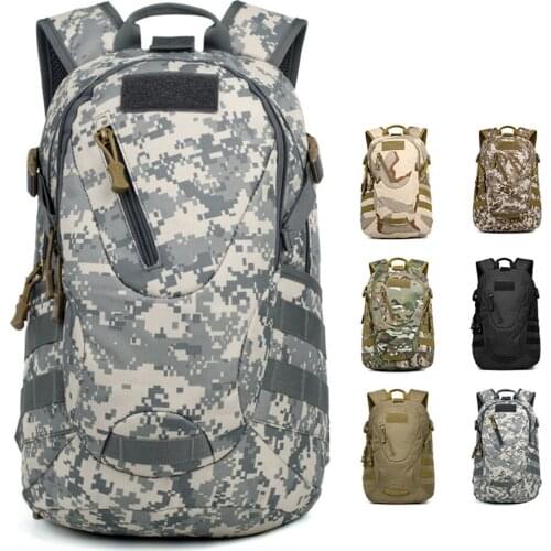 Large Capacity Camping Bag Multifunction Military Tactical Backpack Molle Hunting Outdoor Army Climbing Travel Fishing XA290Y