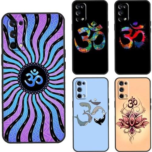 OM Yoga GOA Zen Symbol Case For OnePlus 8T 7T Nord 7 8 9 Pro Cover For Realme 8 7 6 Pro Q3 C3 C11 C15 C21 GT Neo